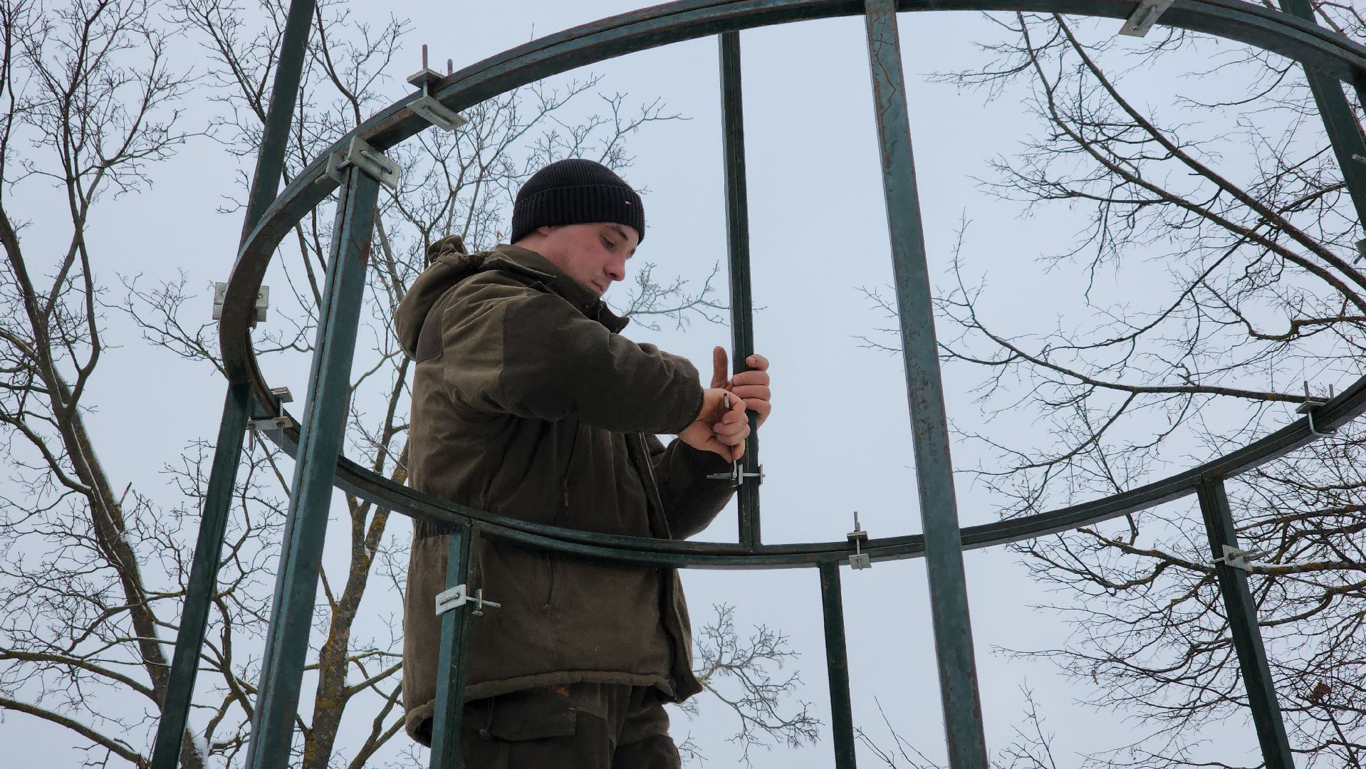 Новый год, праздник, зима в Подмосковье, Лосино-Петровский, вертикалки,