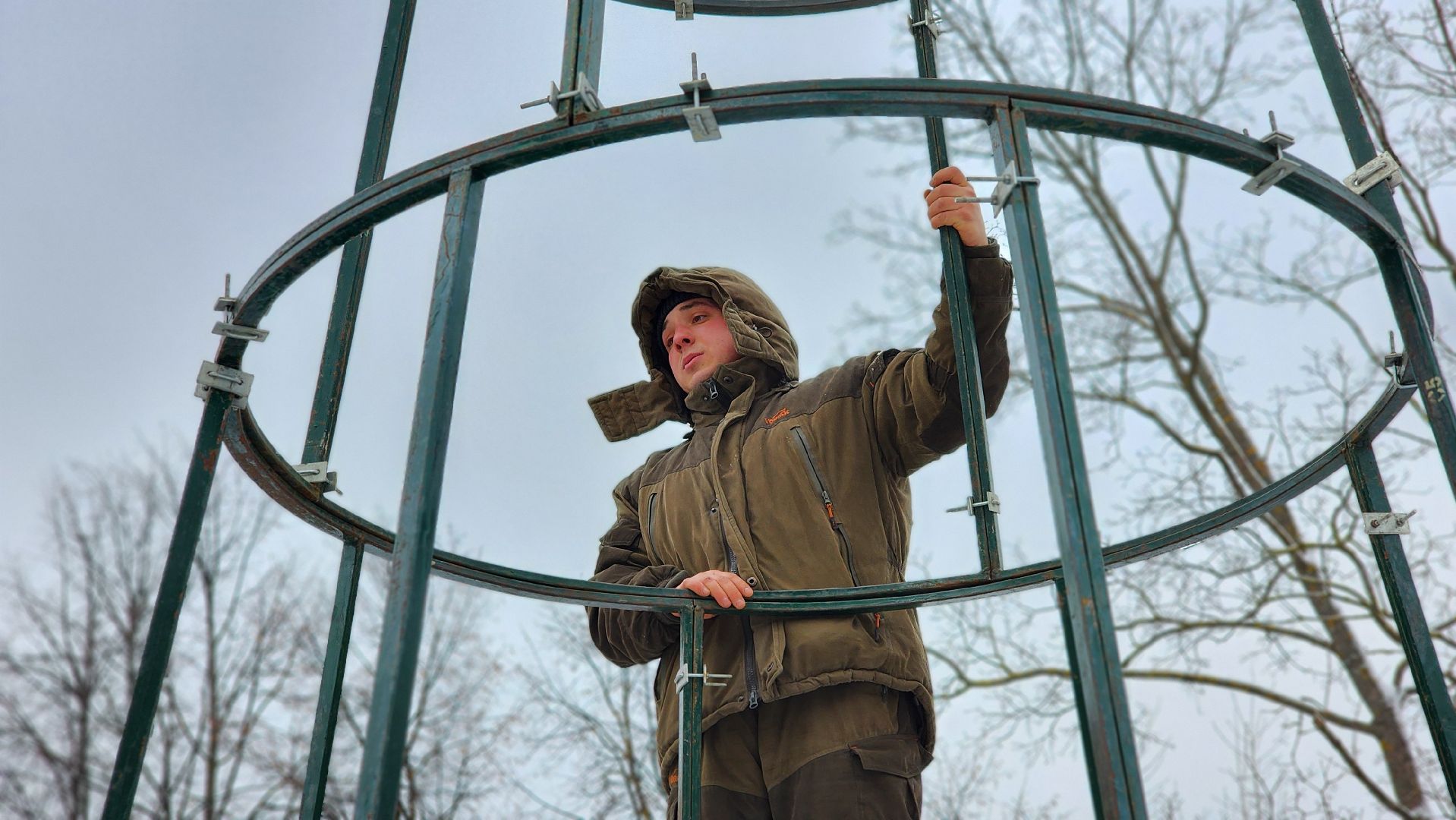 Новый год, праздник, зима в Подмосковье, Лосино-Петровский, вертикалки,