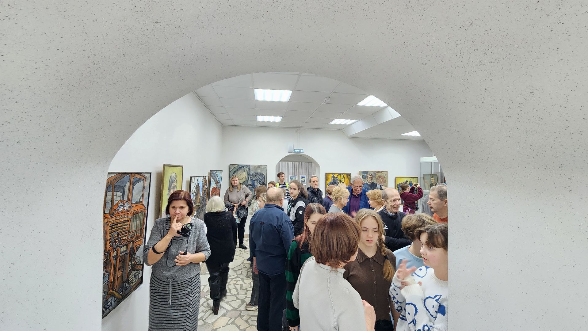 культура, выставочный зал, протвино, Федор Помелов, Полста,