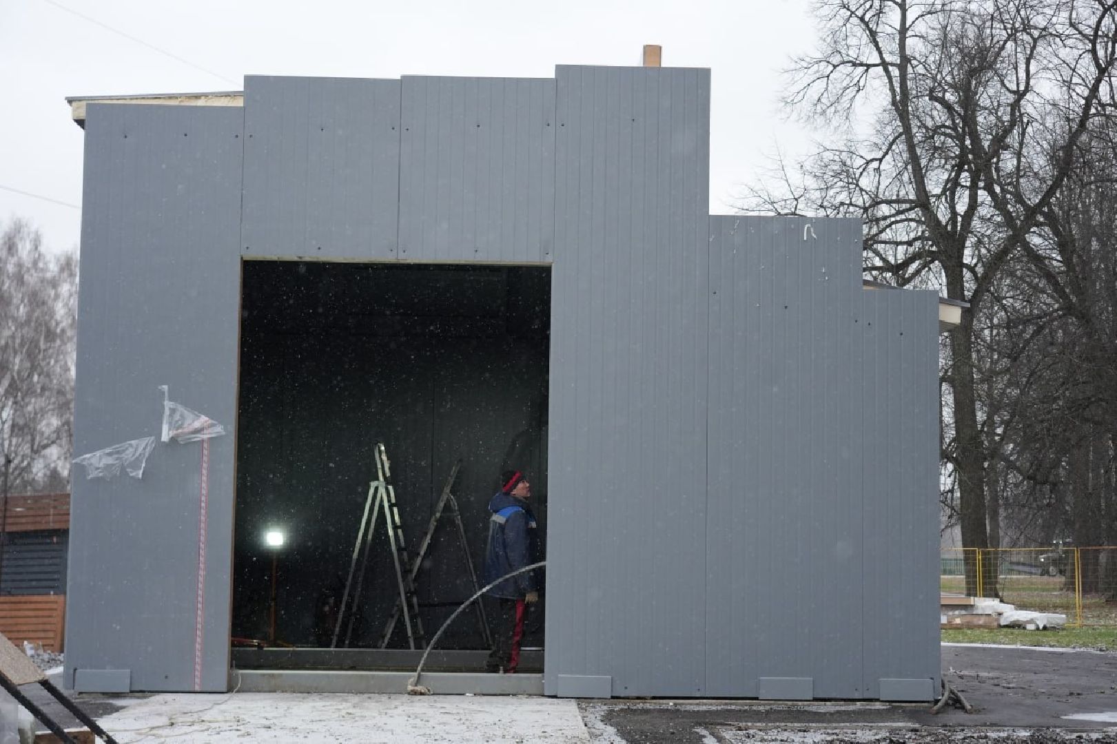 Спорт, Зима в Подмосковье, Сергиев Посад, Парки, Парки Подмосковья, Сергиево-Посадский городской округ, Катки, вертикалки,