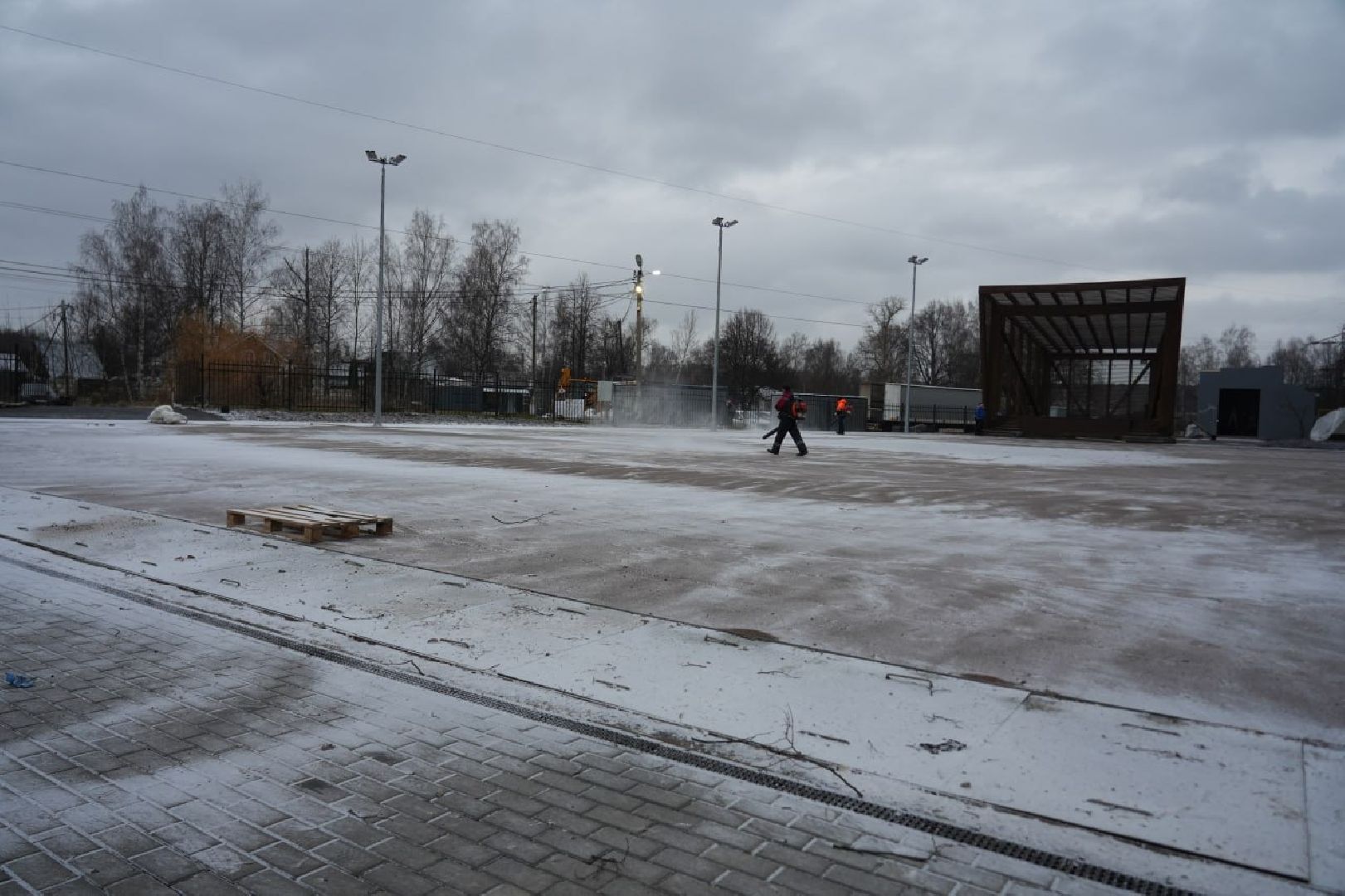 Спорт, Зима в Подмосковье, Сергиев Посад, Парки, Парки Подмосковья, Сергиево-Посадский городской округ, Катки, вертикалки,