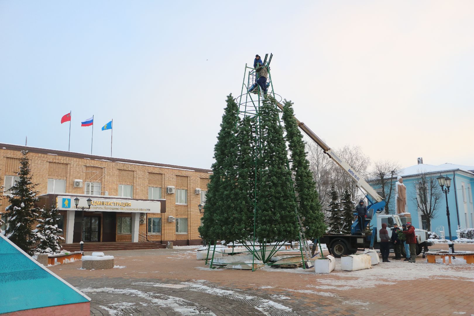 лотошино, ёлка, вертикалки,