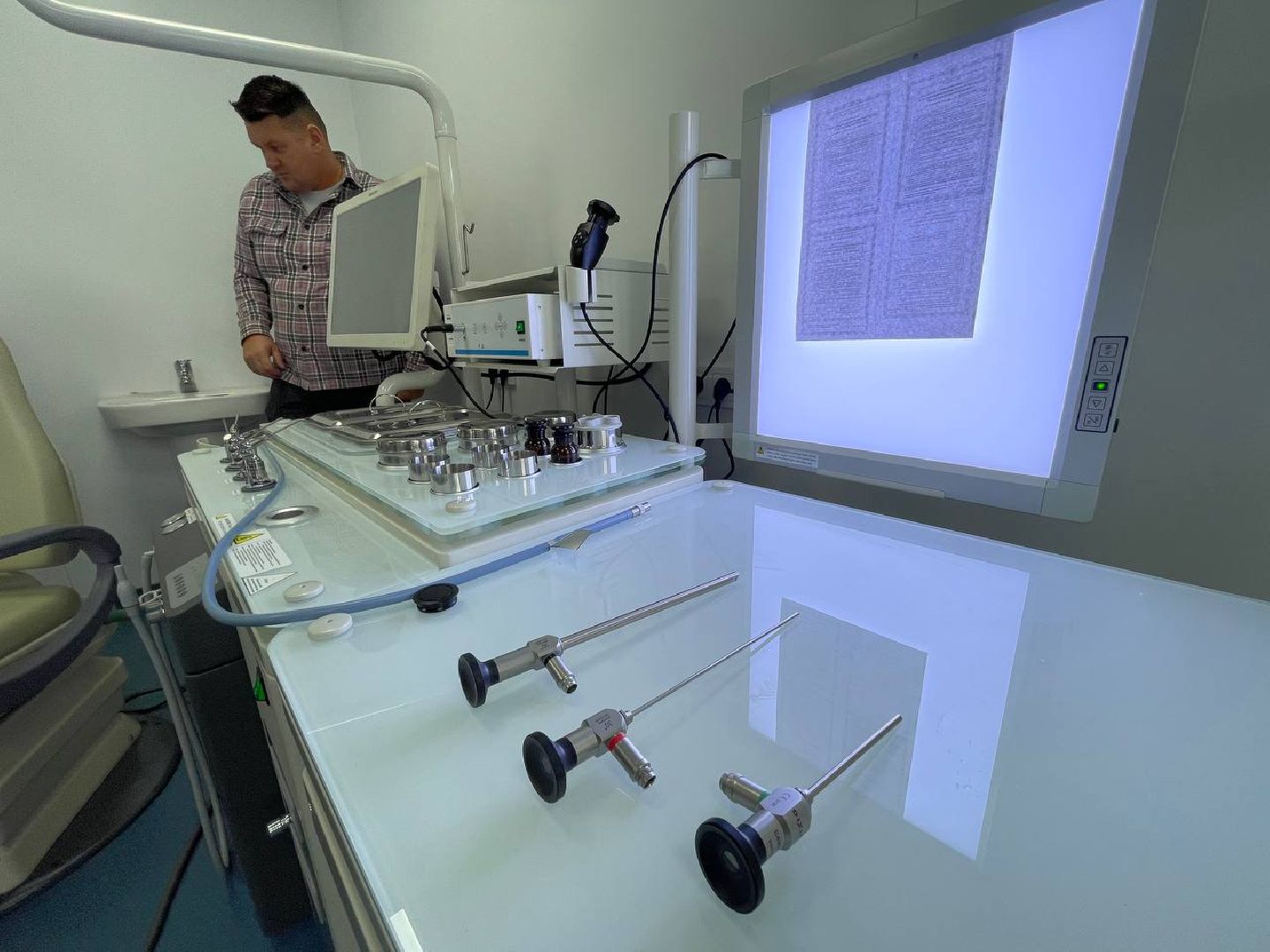 дмитров, дмитровская больница, лор-оборудование, вертикалки,