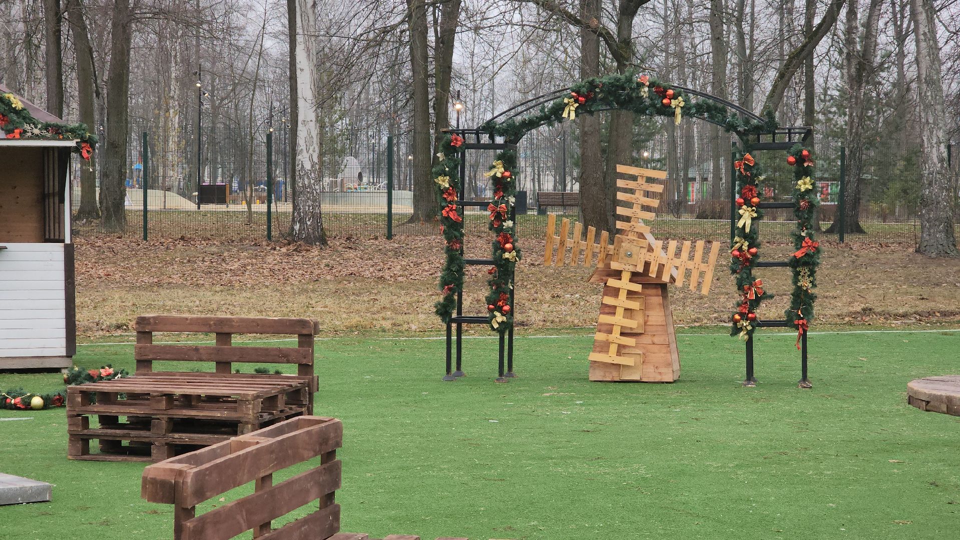 ступино, парки подмосковья, зима в подмомсковье, каток в парке, вертикалки,