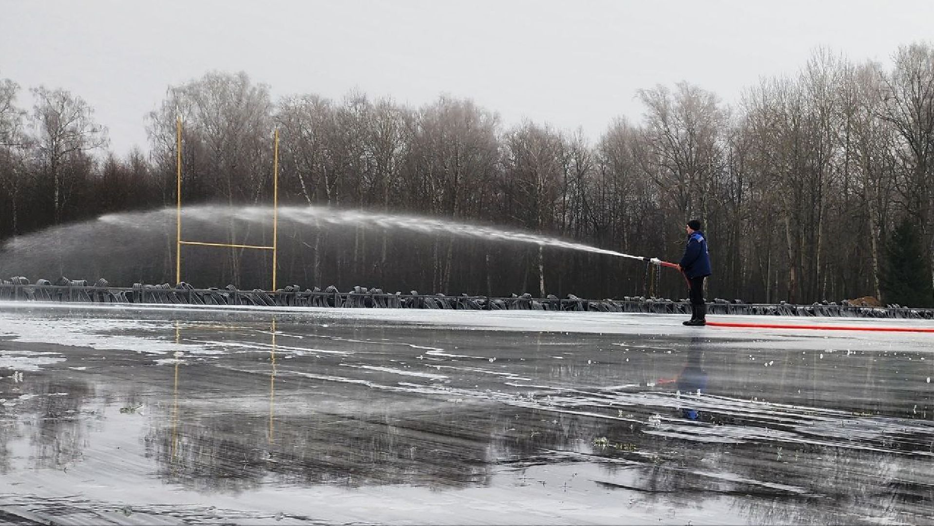 ступино, парки подмосковья, зима в подмомсковье, каток в парке, вертикалки,