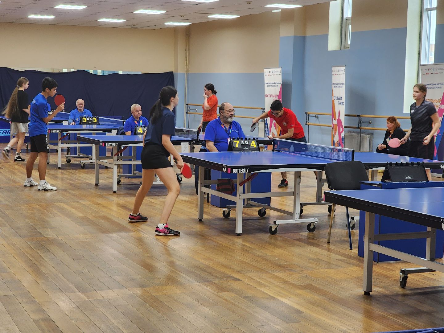 долгопрудный, баскетбол, настольный теннис, Международный фестиваль школьного спорта,