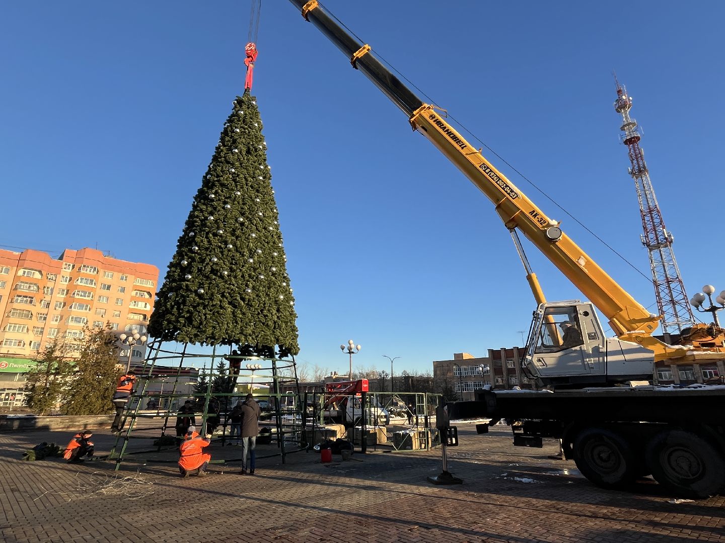 вертикальное видео, наро-фоминск, наро-фоминский городской округ, новый год, елка,вертикалка