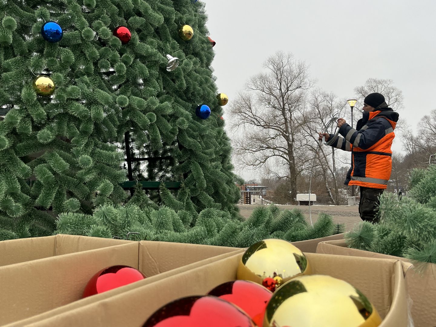 вертикальное видео, наро-фоминск, наро-фоминский городской округ, новый год, елка,вертикалка