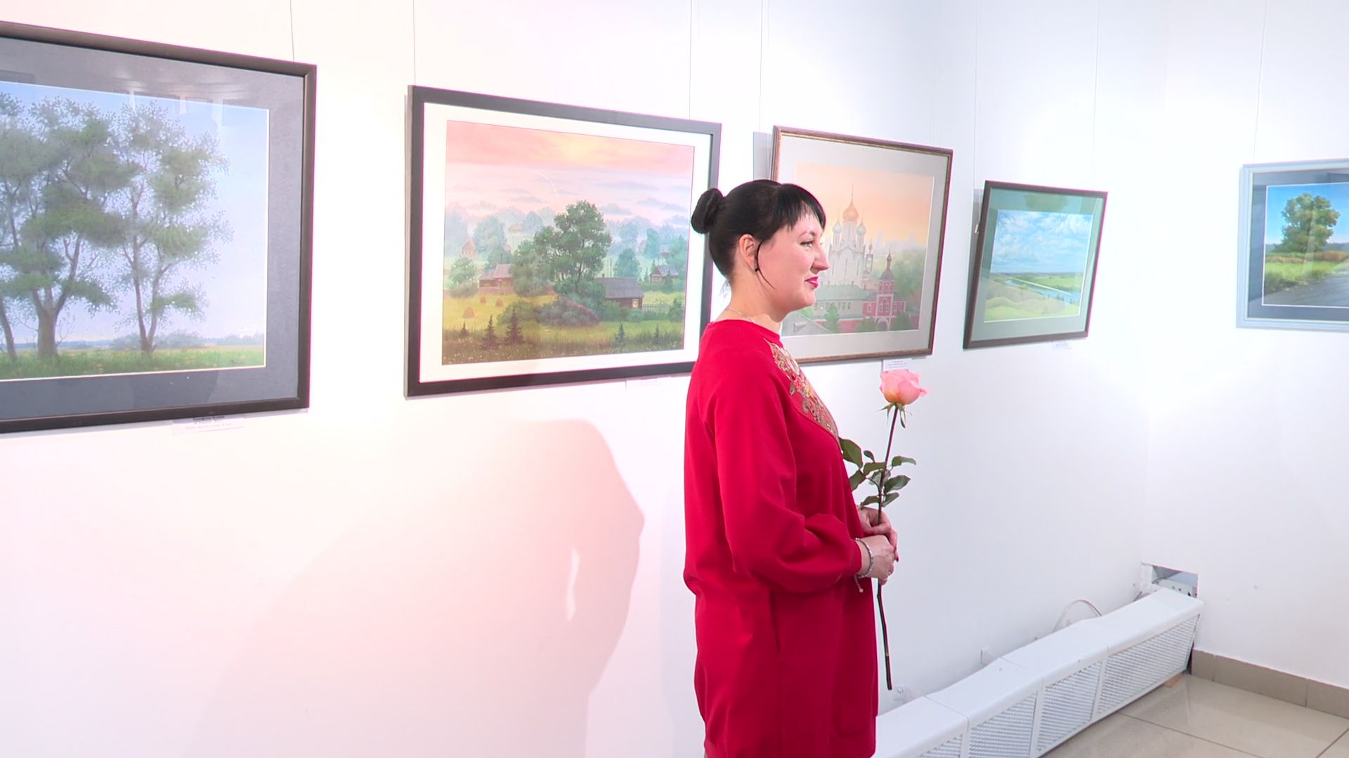 Реутов, вертикалки, культура, музей, выставка, картины, пейзаж, натюрмонт, Ксения Тимофеева, художник Тимофеева,