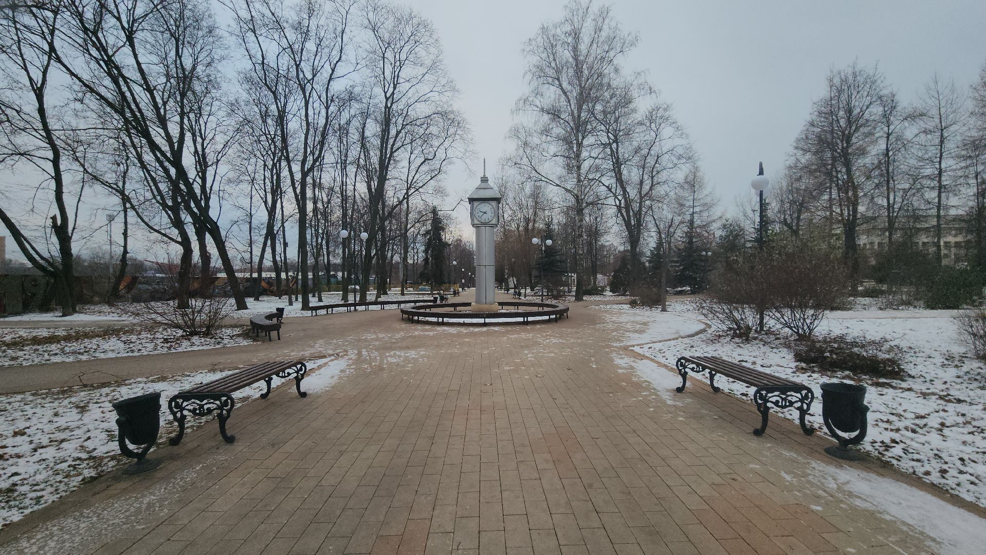 люберцы, парки, зима в подмосковье,