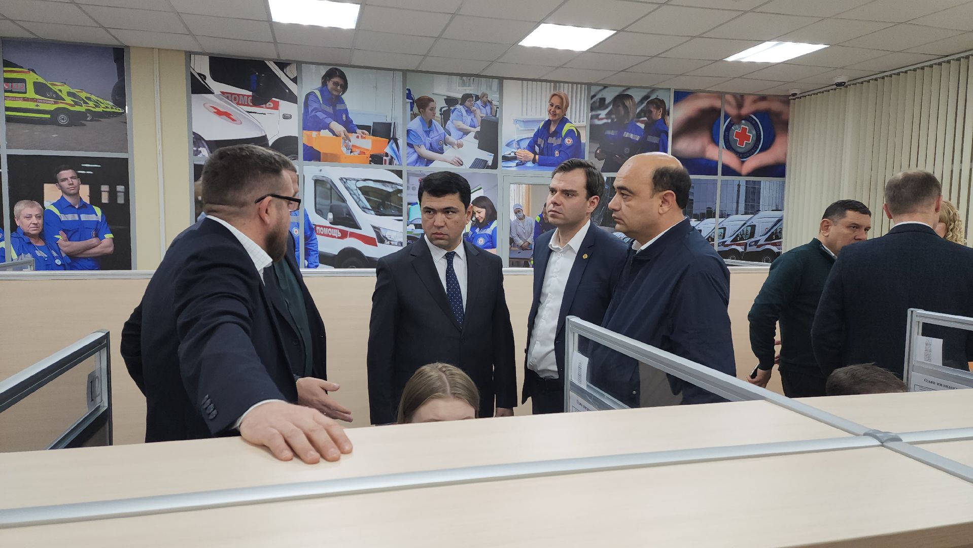 красногорск, скорая помощь, делегация из узбекистана,