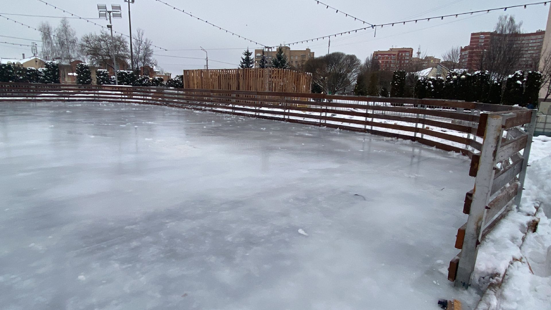 Каток, Зима, Лед, Истра, вертикалки,