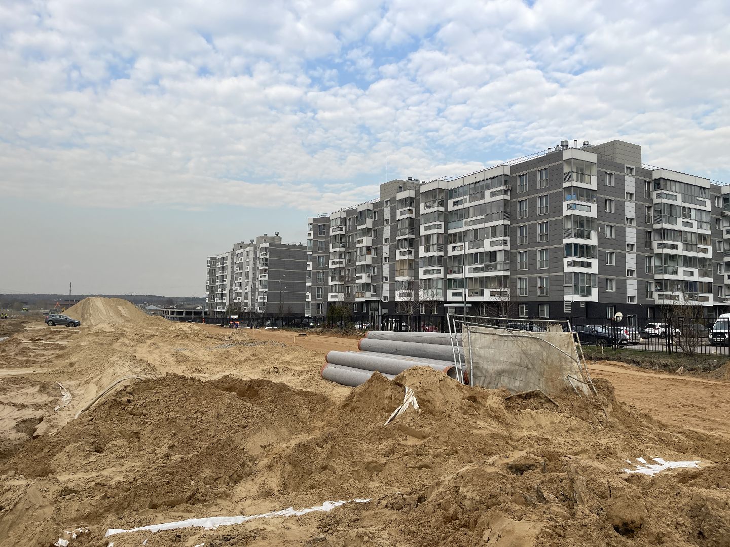 строительство, дорога, инфраструктура, Одинцово, Немчиновка, Ромашково,