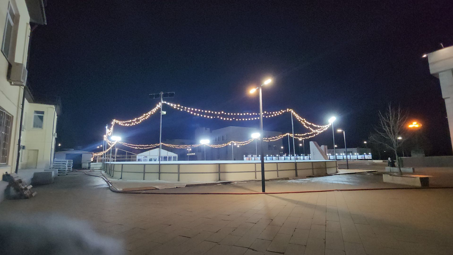 люберцы, каток, лед,