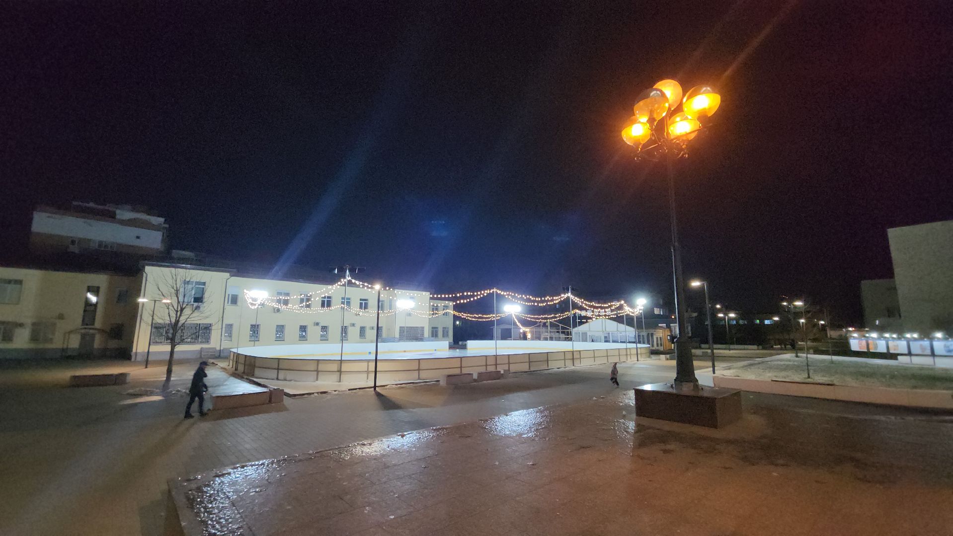 люберцы, каток, лед,