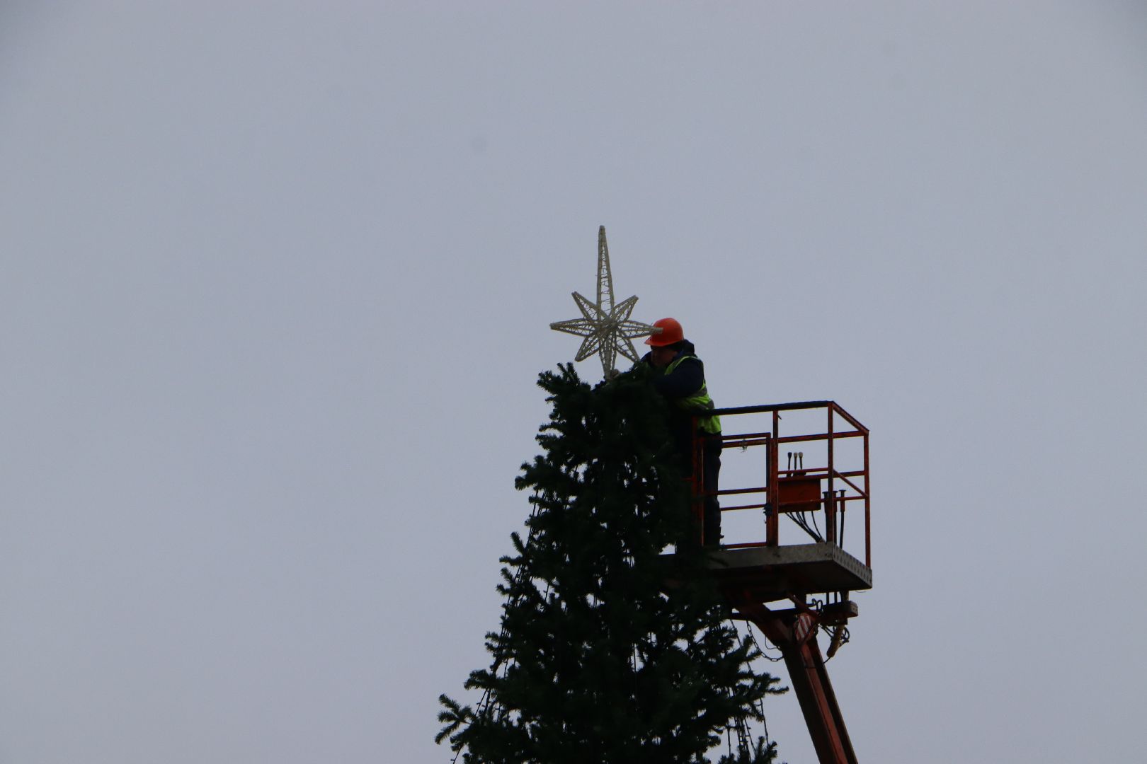 вертикалки, Серебряные Пруды, главная елка, площадь Чуйкова, новый год,
