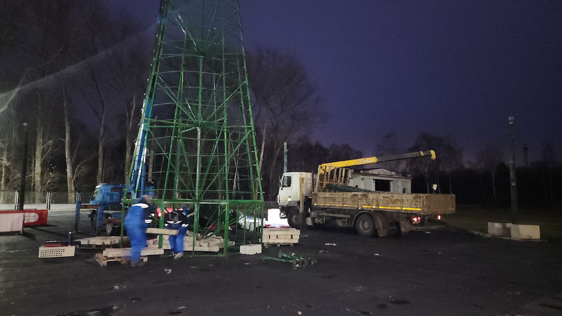 кашира, благоустройство, новогодняя ель, вертикалки,