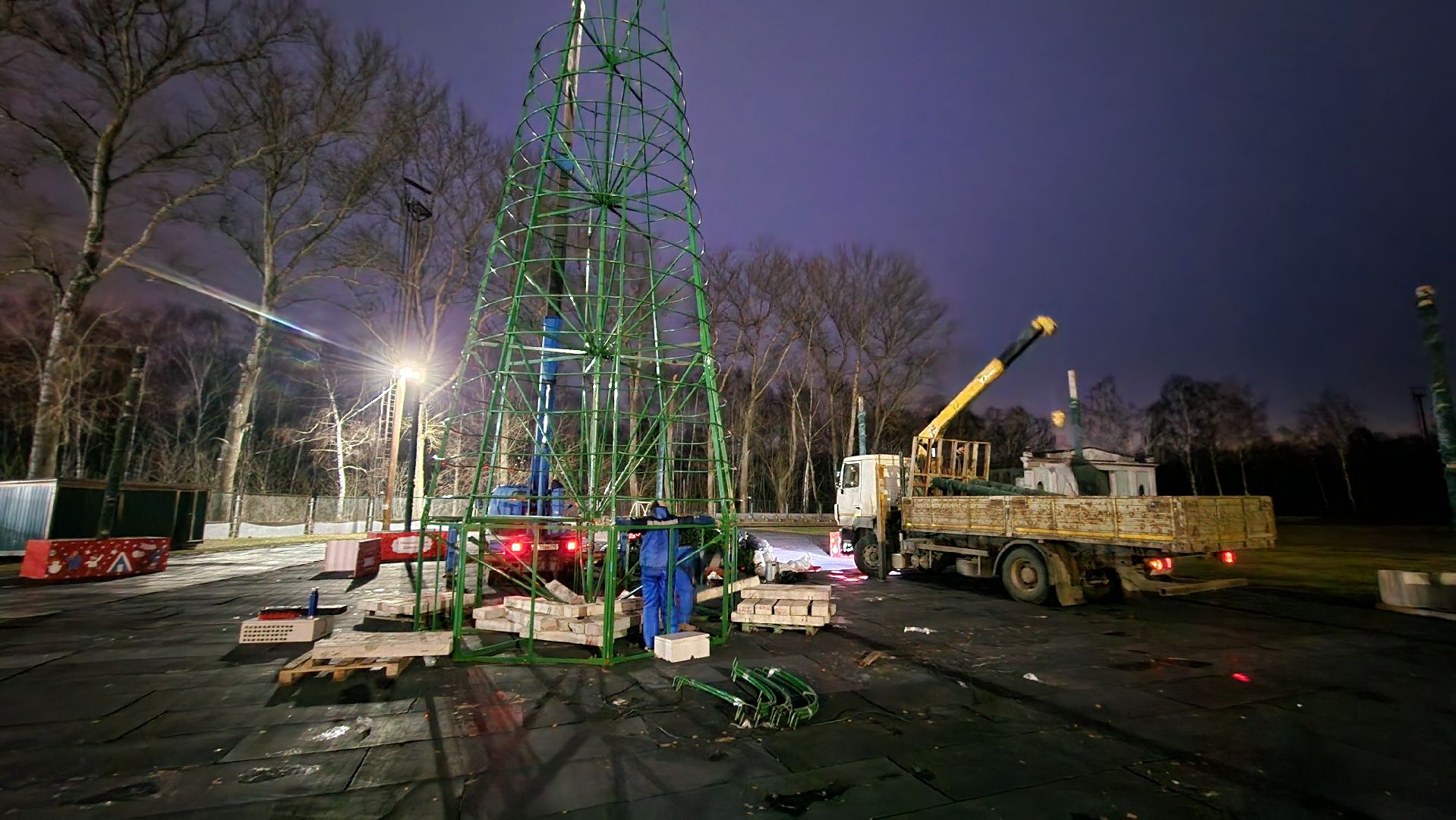 кашира, благоустройство, новогодняя ель, вертикалки,