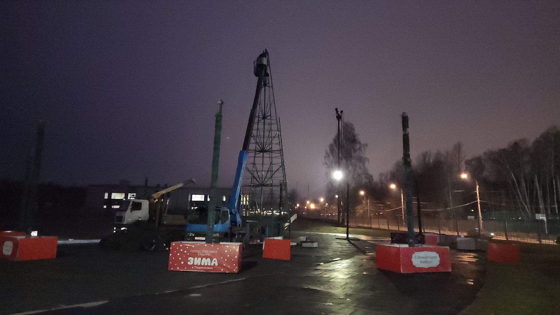 кашира, благоустройство, новогодняя ель, вертикалки,