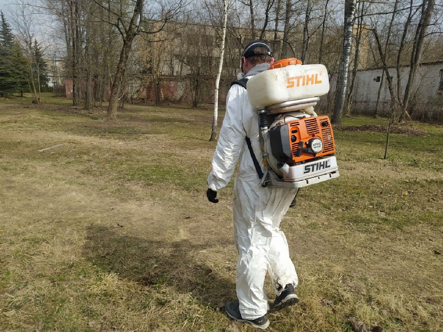 клещи, санобработка, безопасность, парки, животные