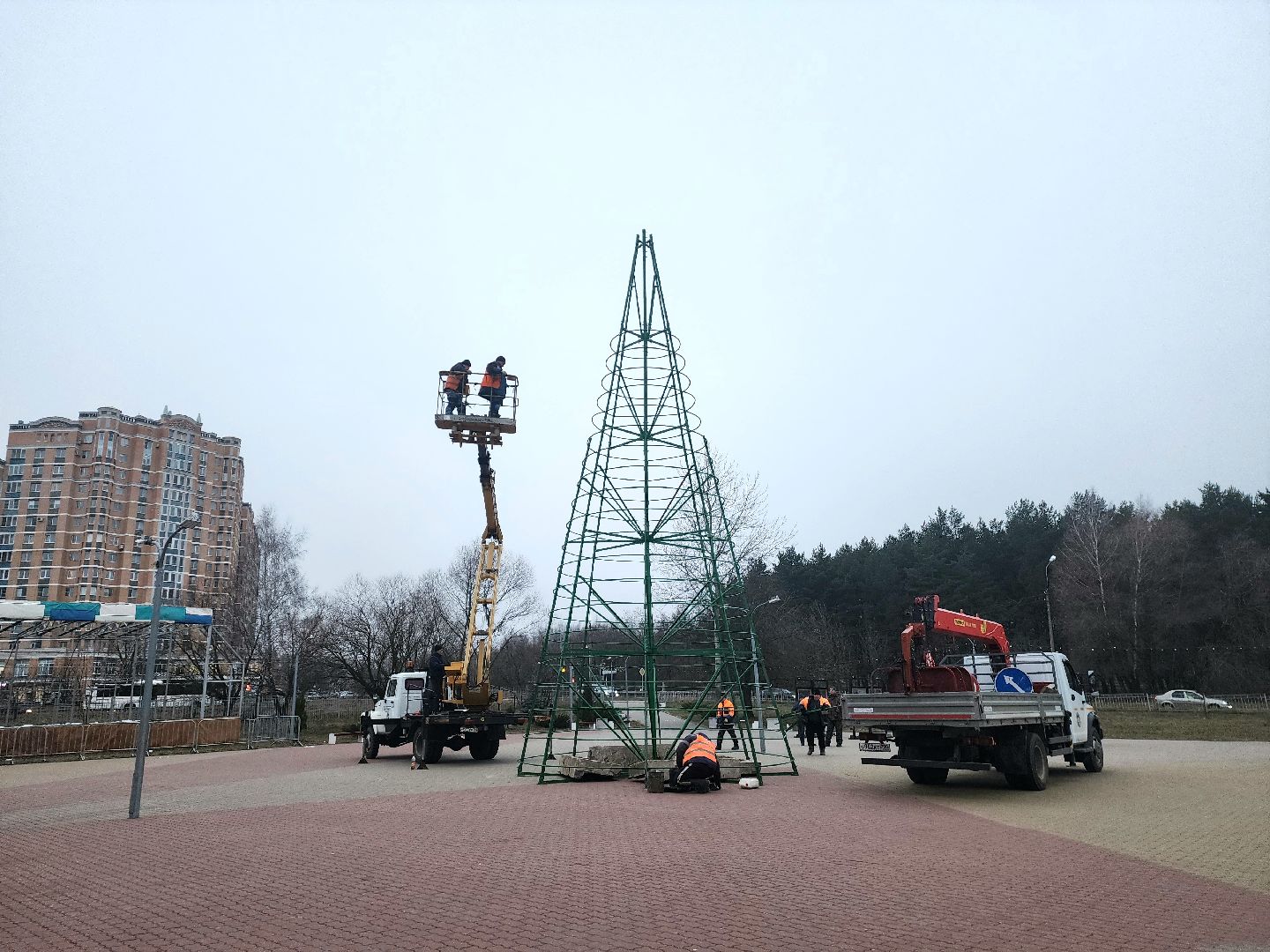 пущино, серпухов, новый год, вертикалки,