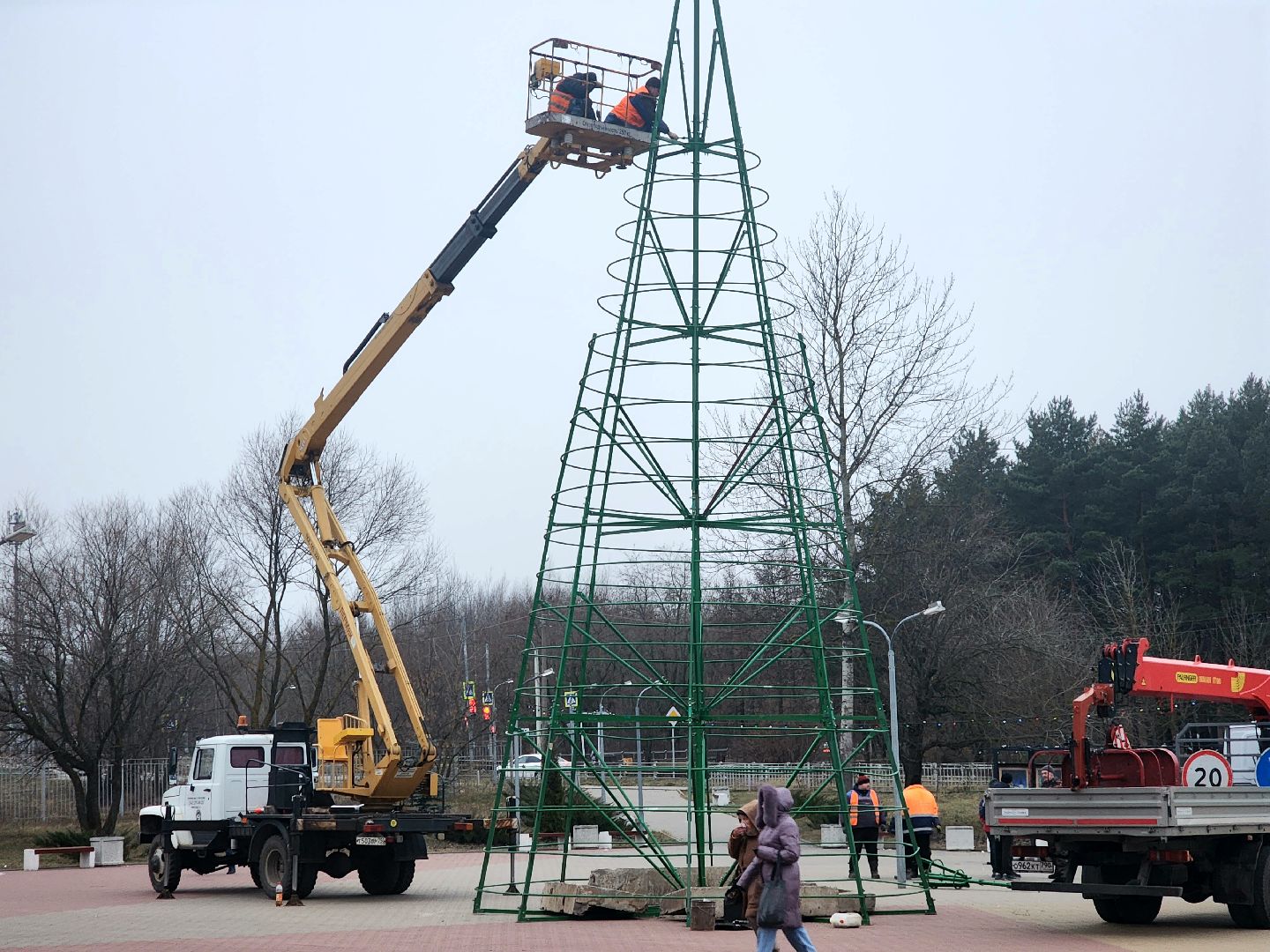 пущино, серпухов, новый год, вертикалки,