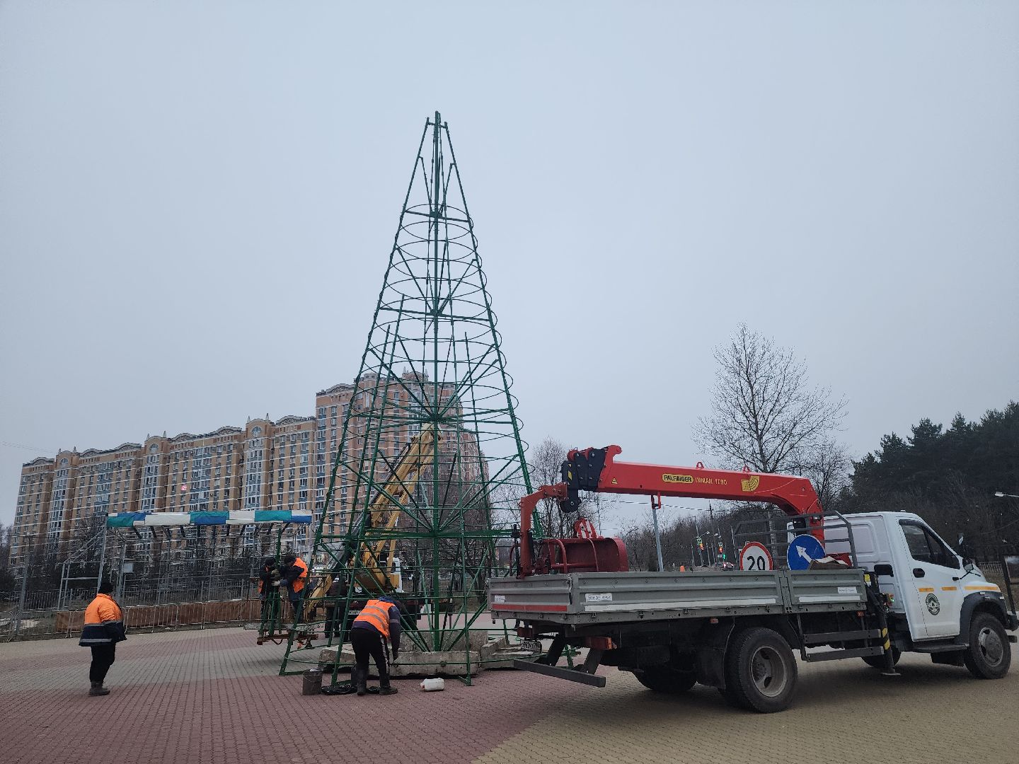 пущино, серпухов, новый год, вертикалки,