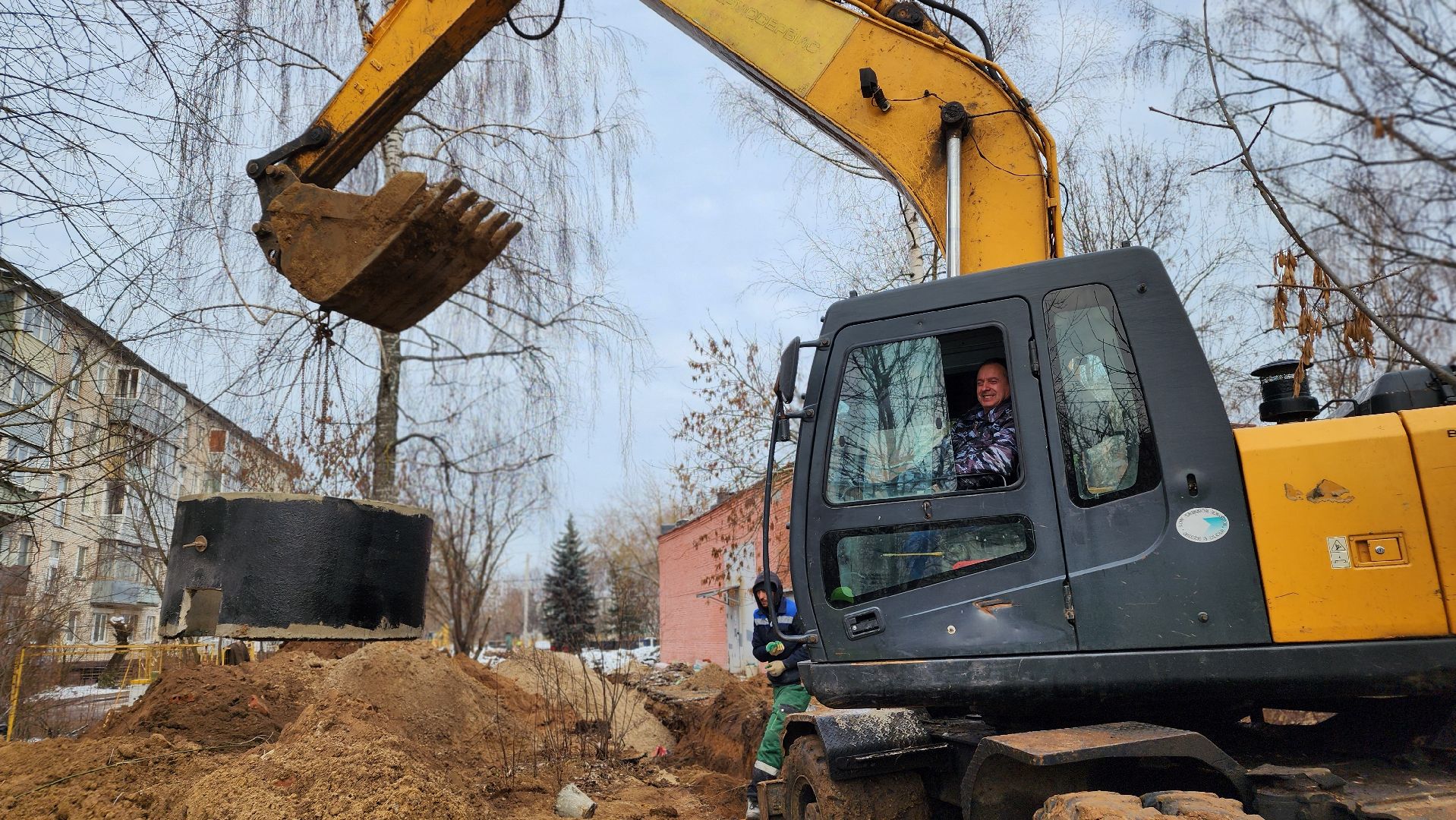 ЖКХ, система водоотведения, Лосино-Петровский, вертикалки,