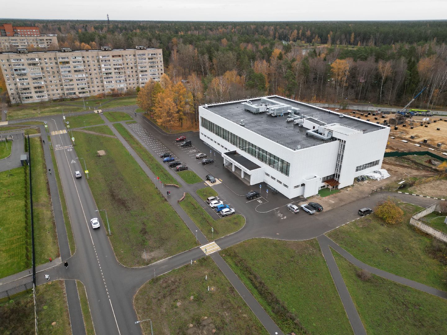 видео с коптера, спорткомплекс, капитальный ремонт,