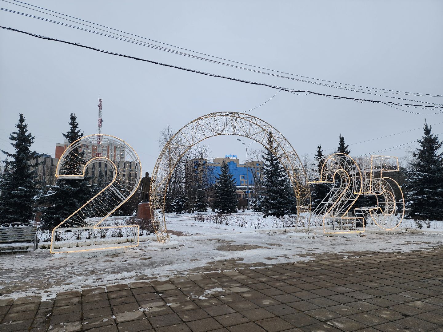 одинцово, благоустройство, новый год, вертикалка, вертикальное видео,