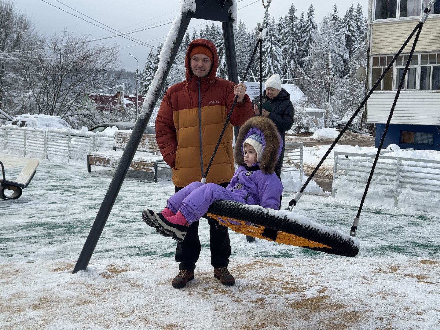 шаховская, детская площадка, новая детская площадка, вертикалки,
