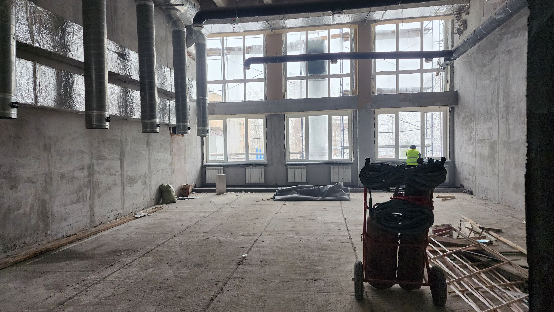 Бронницы, Автомобильно-дорожный колледж, Капремонт колледжа, Вертикальное видео, Вертикалка,