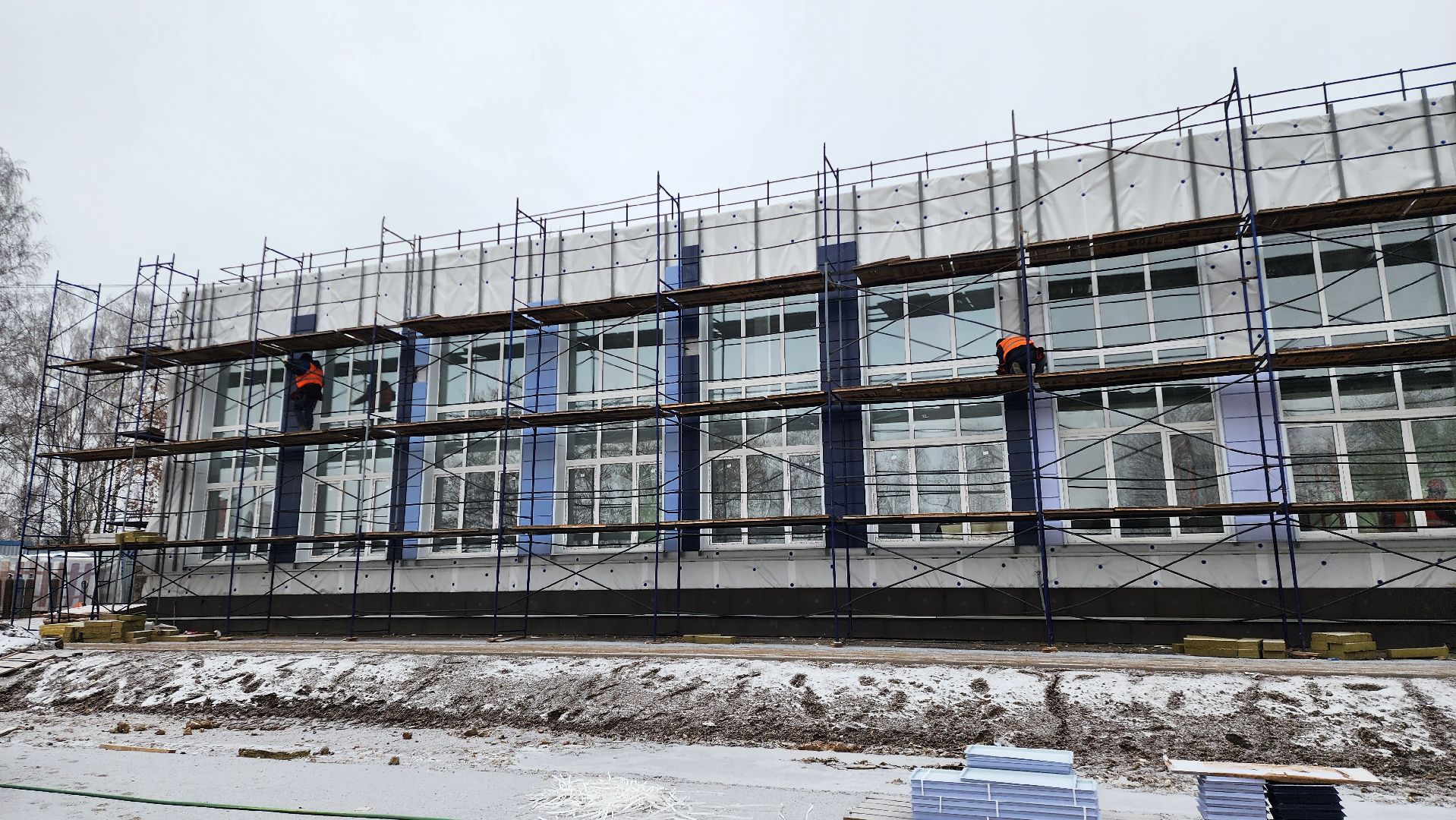 Бронницы, Автомобильно-дорожный колледж, Капремонт колледжа, Вертикальное видео, Вертикалка,