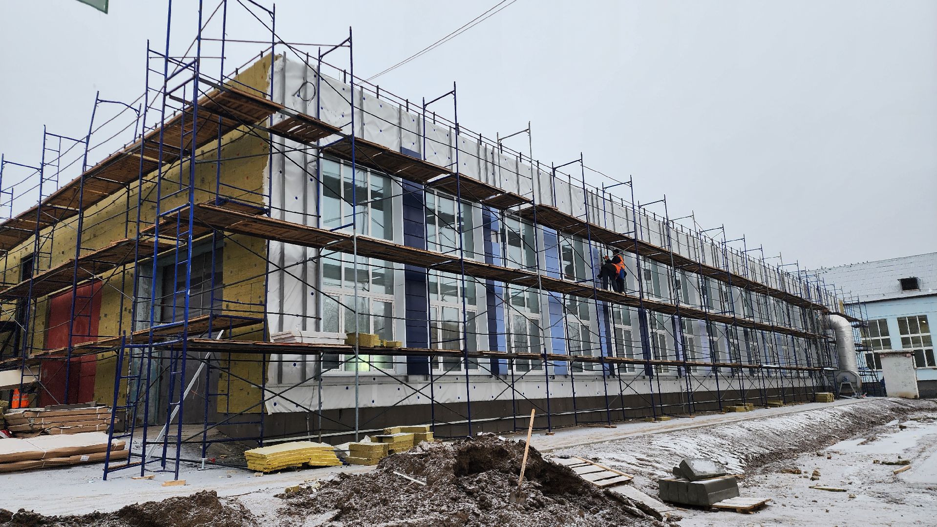 Бронницы, Автомобильно-дорожный колледж, Капремонт колледжа, Вертикальное видео, Вертикалка,