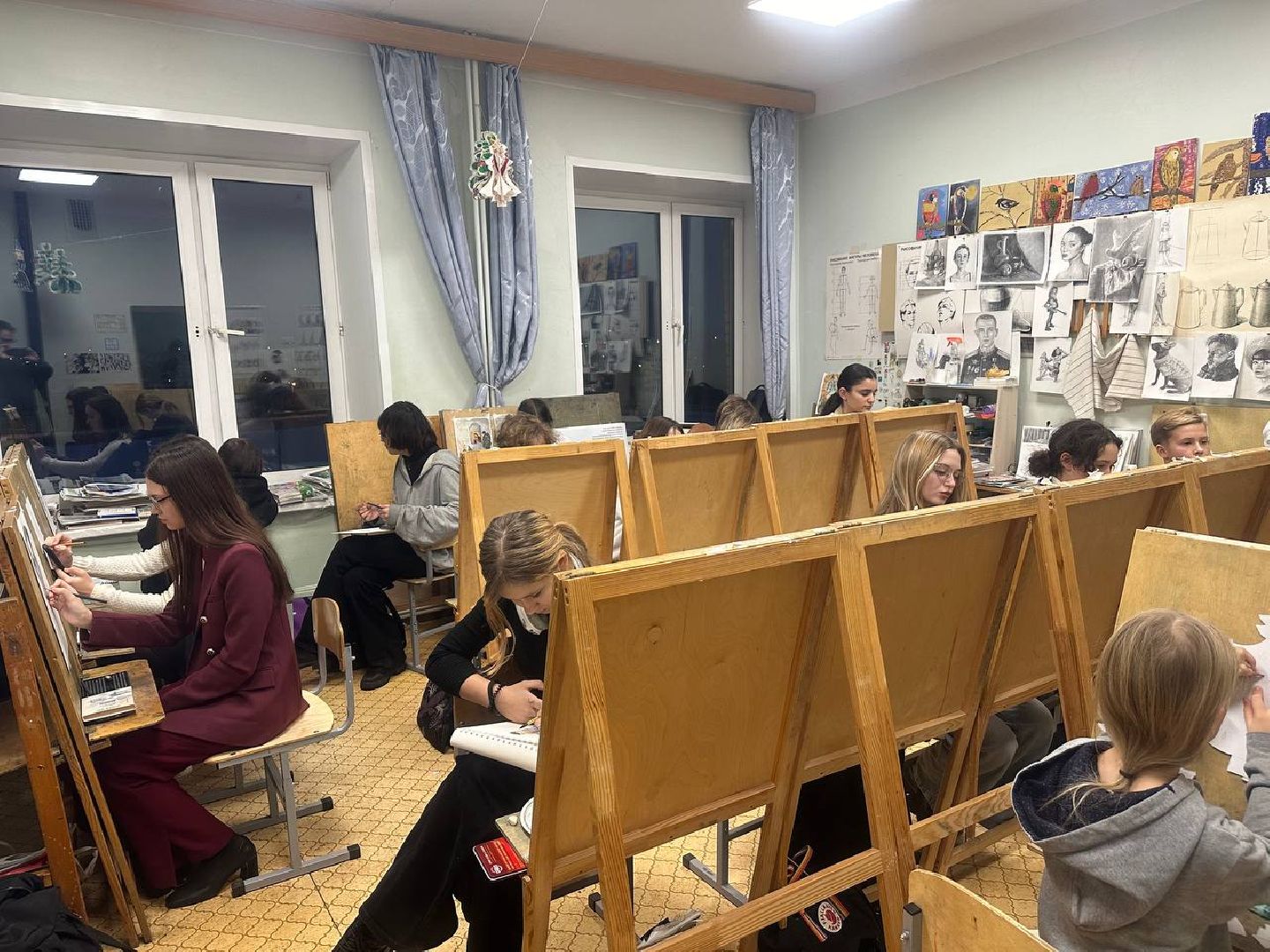 культура, дети, сво выставка, рисование,