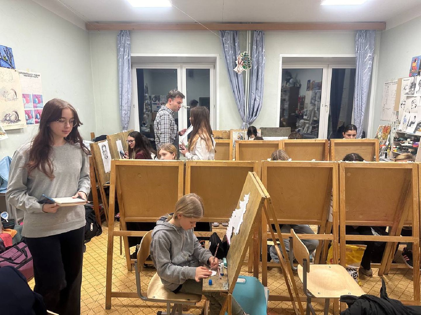 культура, дети, сво выставка, рисование,