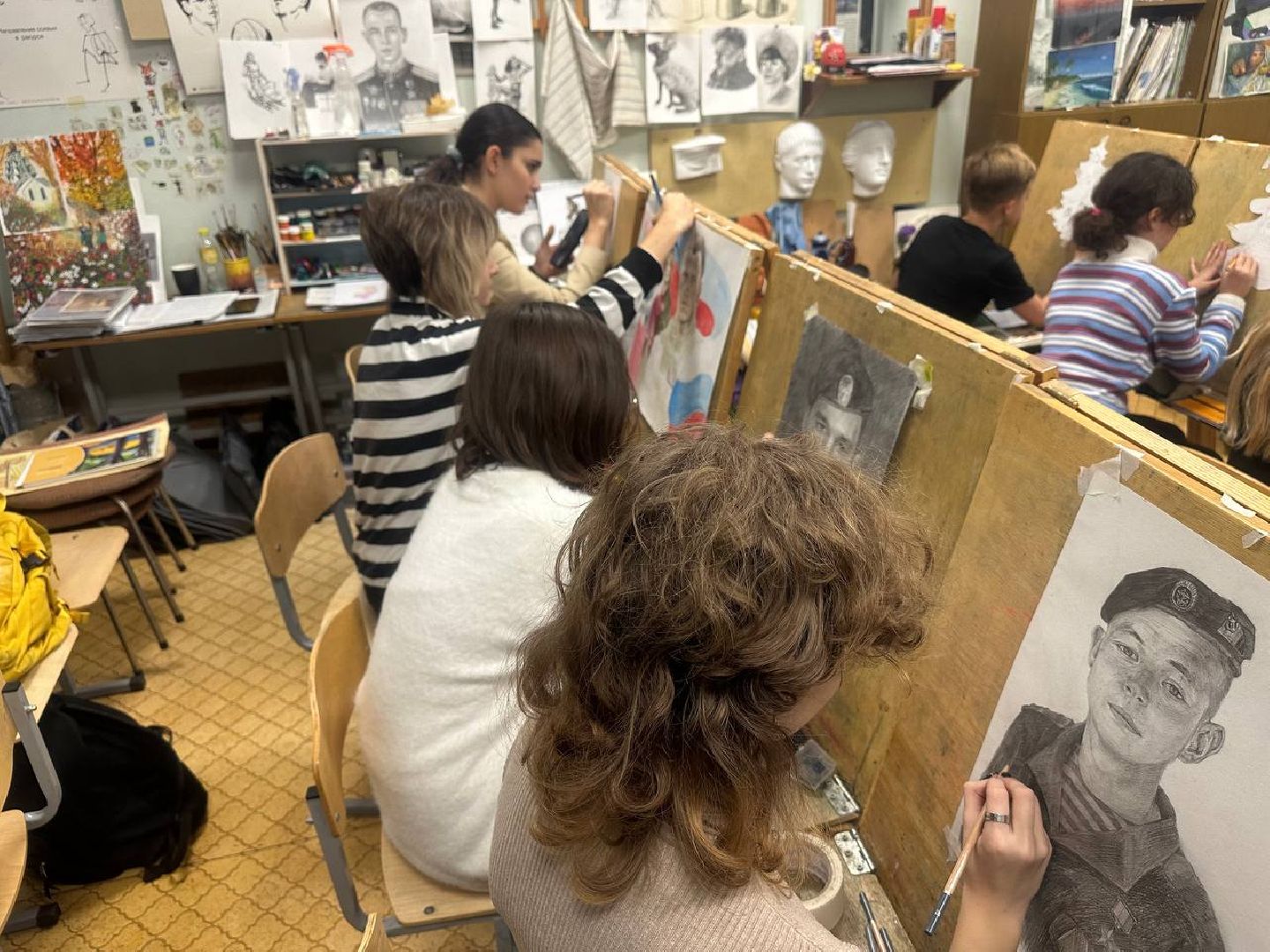 культура, дети, сво выставка, рисование,