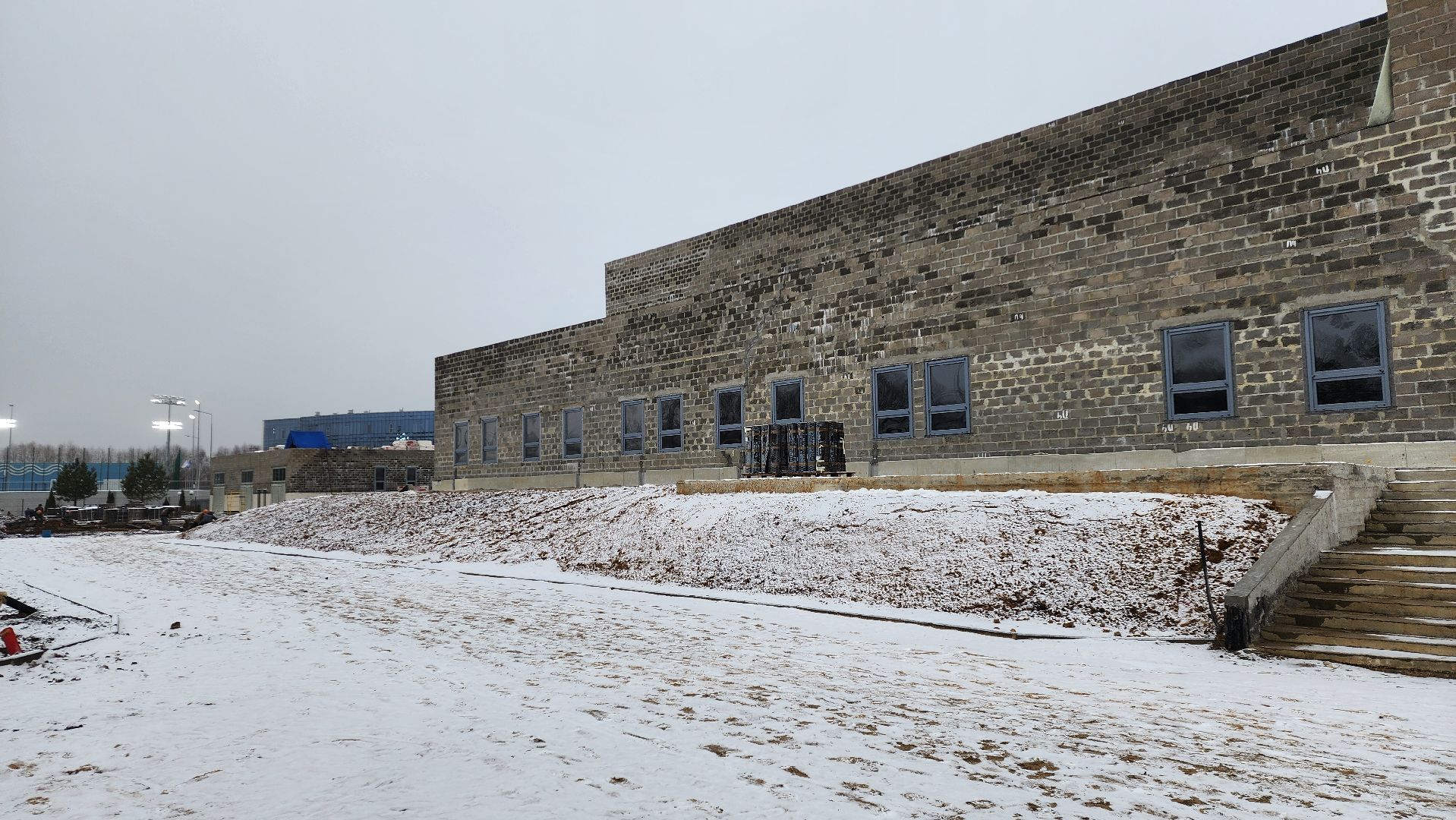 Бронницы, строительство фок в бронницах, ФОК на Москворецкой, Благоустройство территории, Вертикальное видео, Вертикалка,