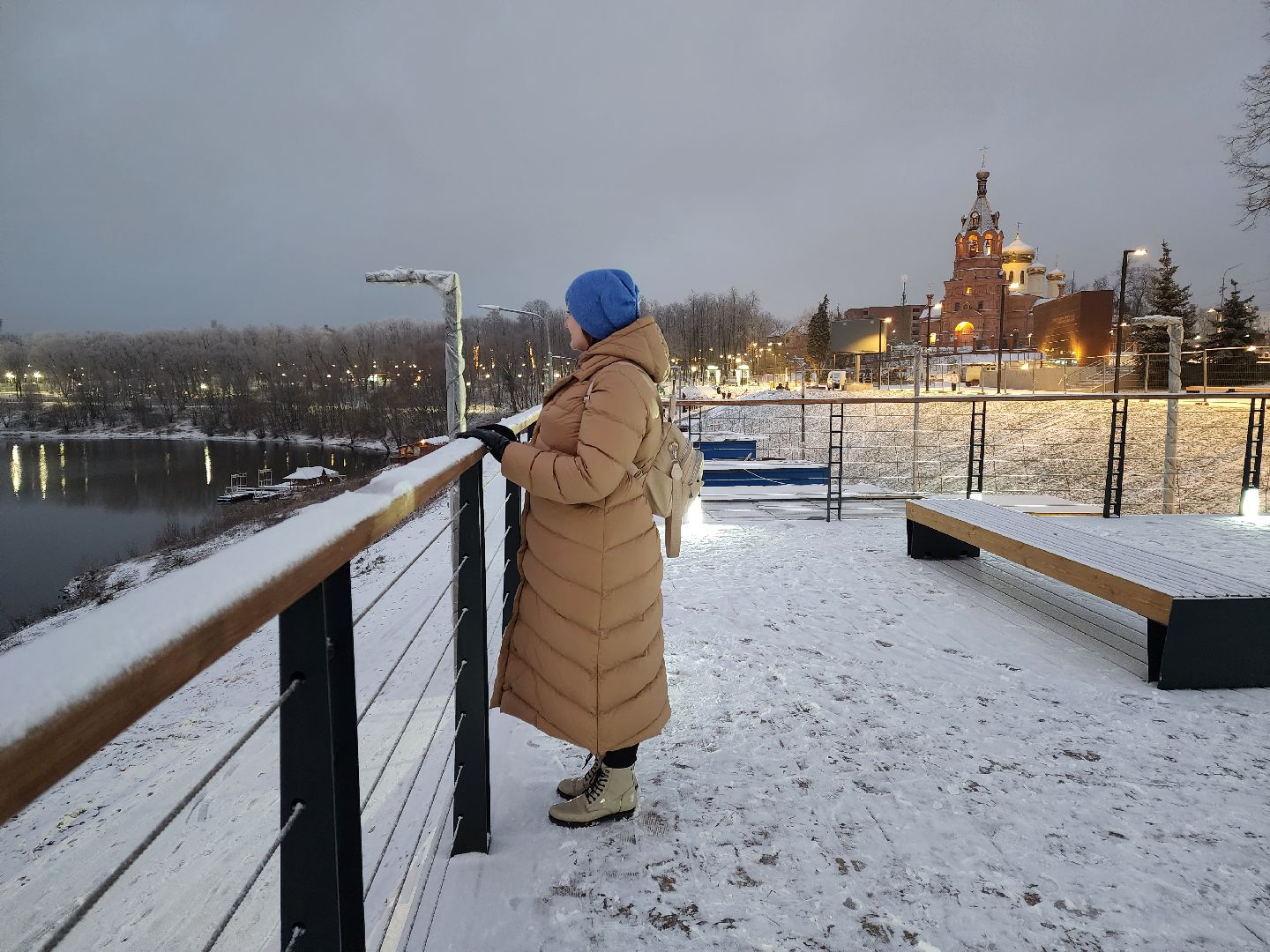 раменское, благоустройство, смотровая площадка с видом на озеро на площади победы, вертикалки,