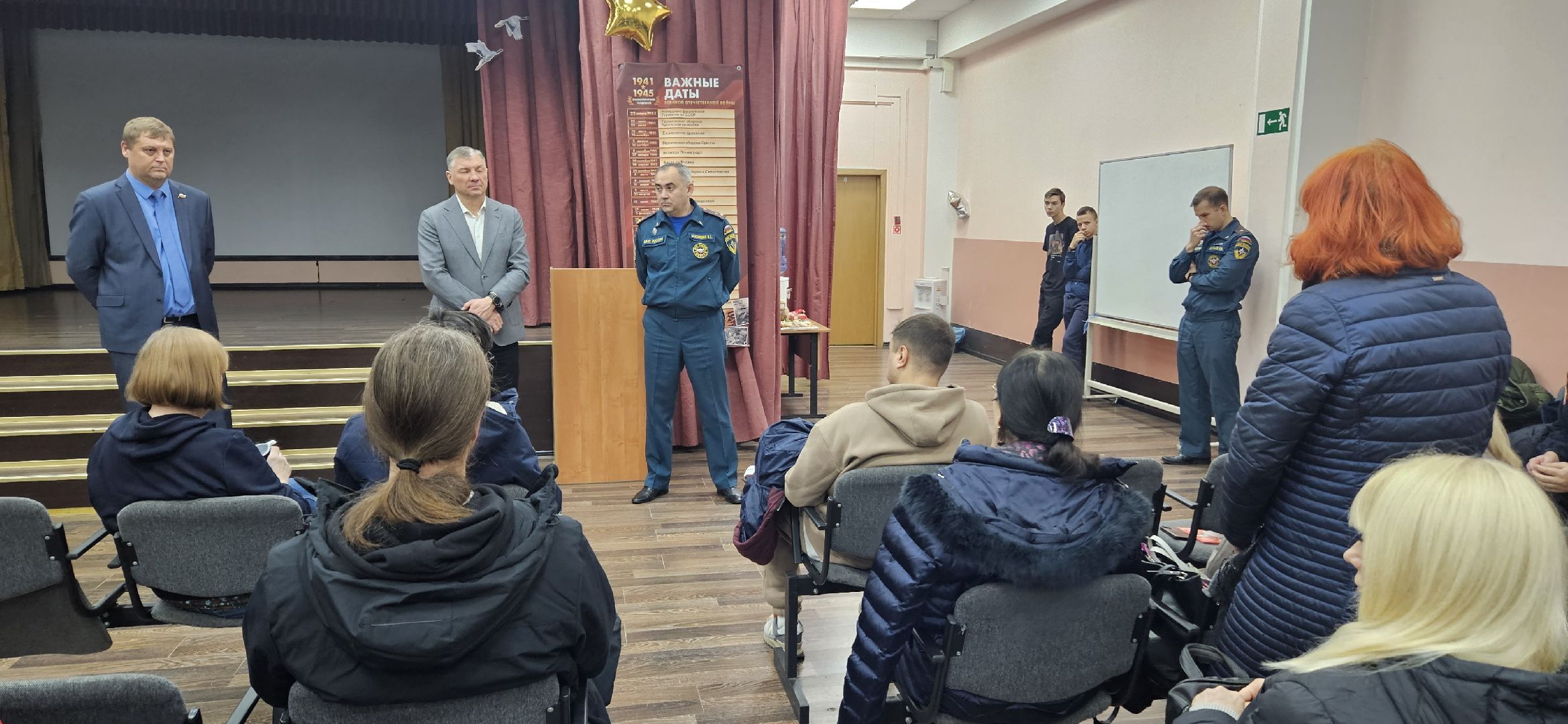 Жуковский, встреча администрации с жителями,