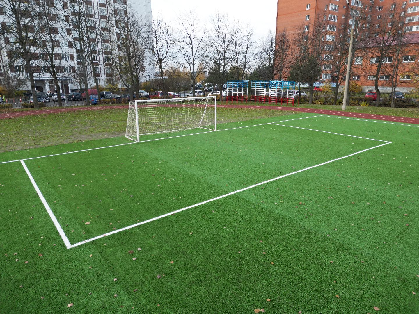 видео с коптера, стадион, черноголовка,