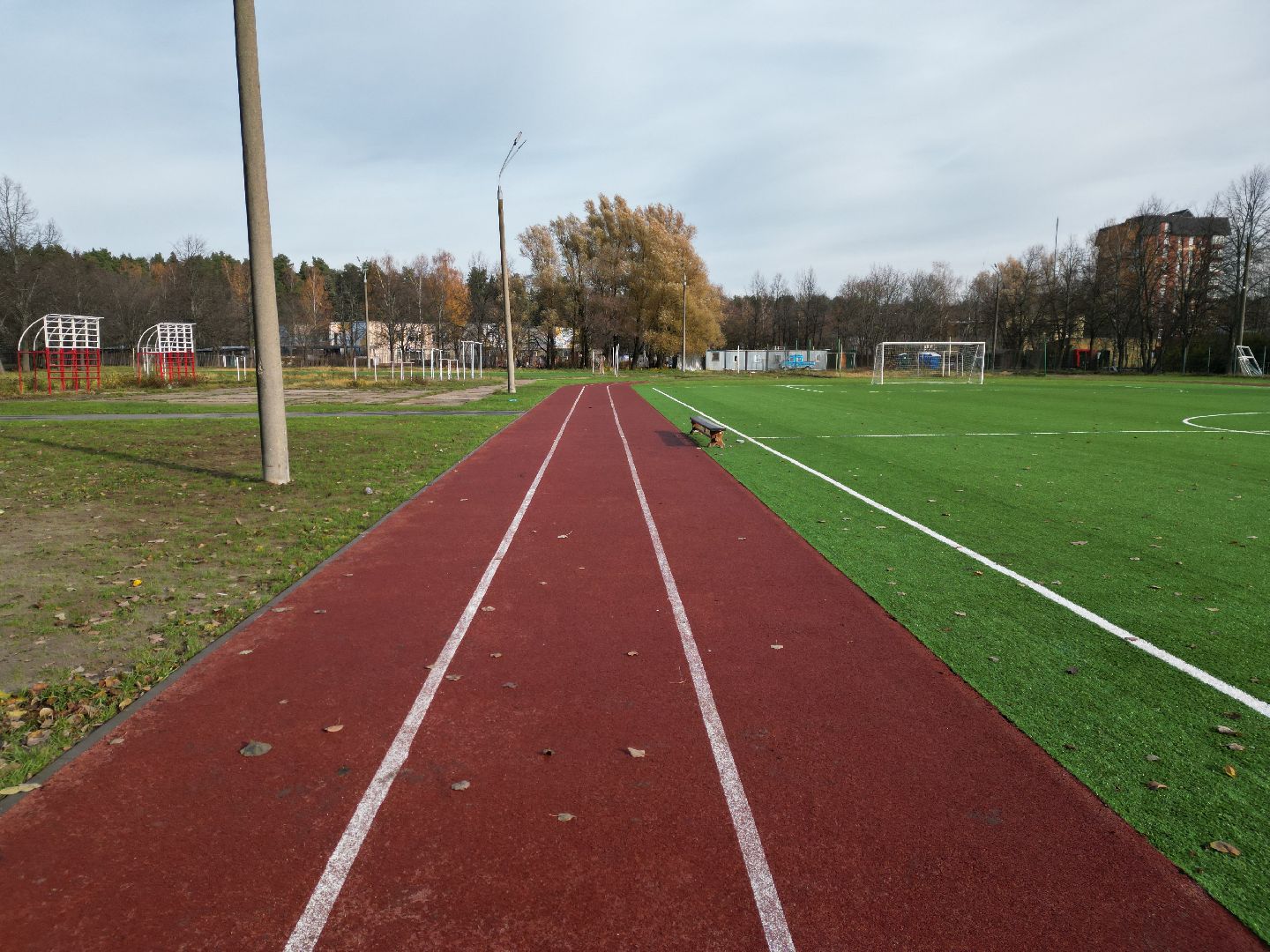 видео с коптера, стадион, черноголовка,