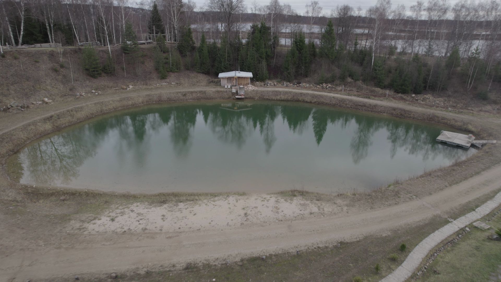 видео с коптера, руза, туризм, отель,