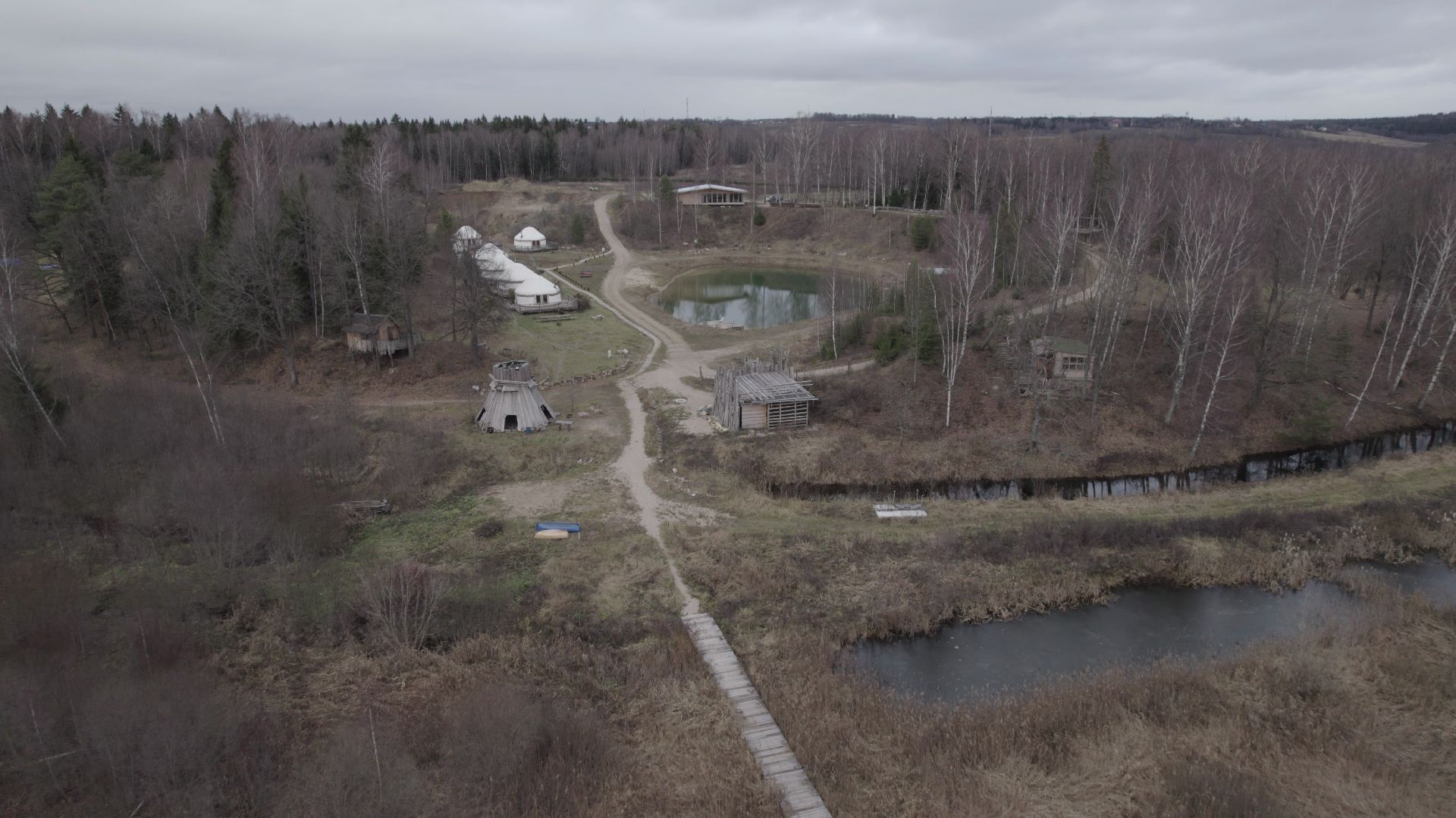 видео с коптера, руза, туризм, отель,