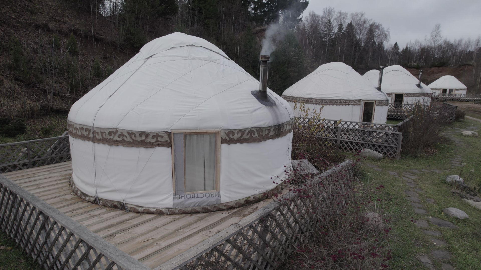 видео с коптера, руза, туризм, отель,