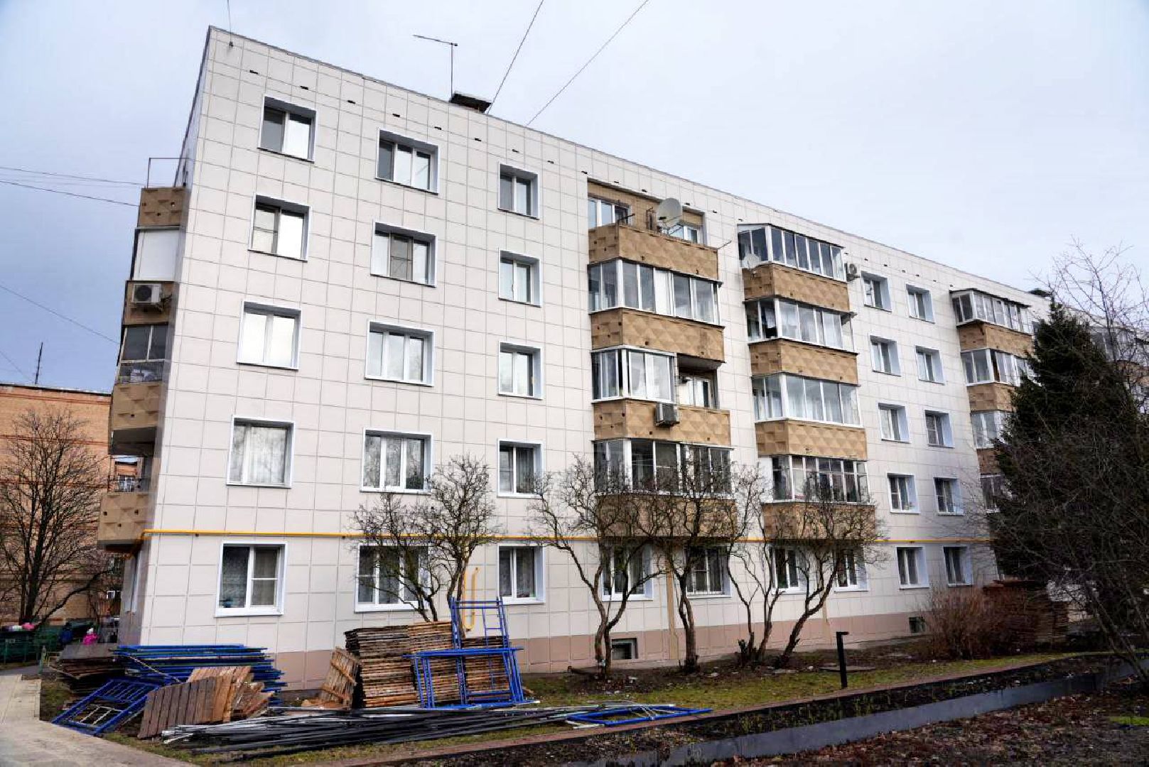 Сергиев Посад, Сергиево-Посадский городской округ, Многоквартирный дом, Перемены, Фасады