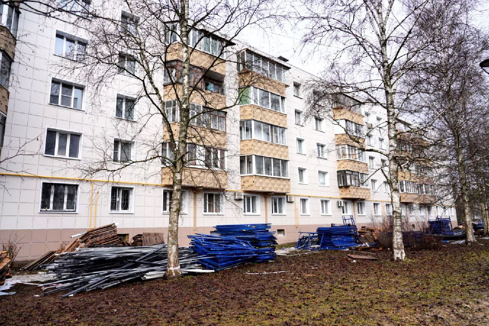 Сергиев Посад, Сергиево-Посадский городской округ, Многоквартирный дом, Перемены, Фасады