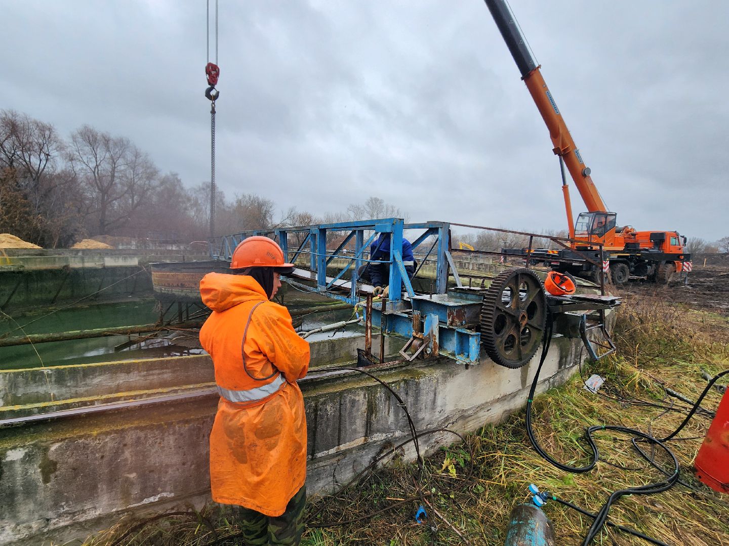 серпухов, очистные сооружения, реконструкция очистных сооружений, водоканал, экология, вертикалки,