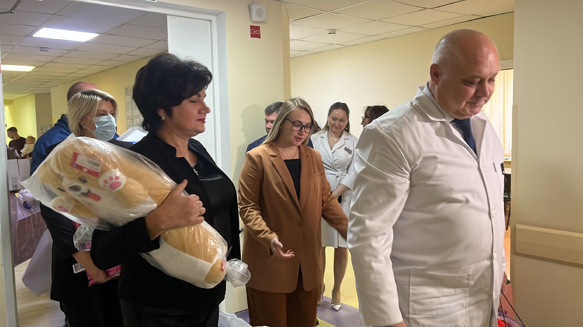 подарки, онкология, диспансер, онкодиспансер, московский областной онкологический диспансер, дети, подарки детям, коробка счастья,