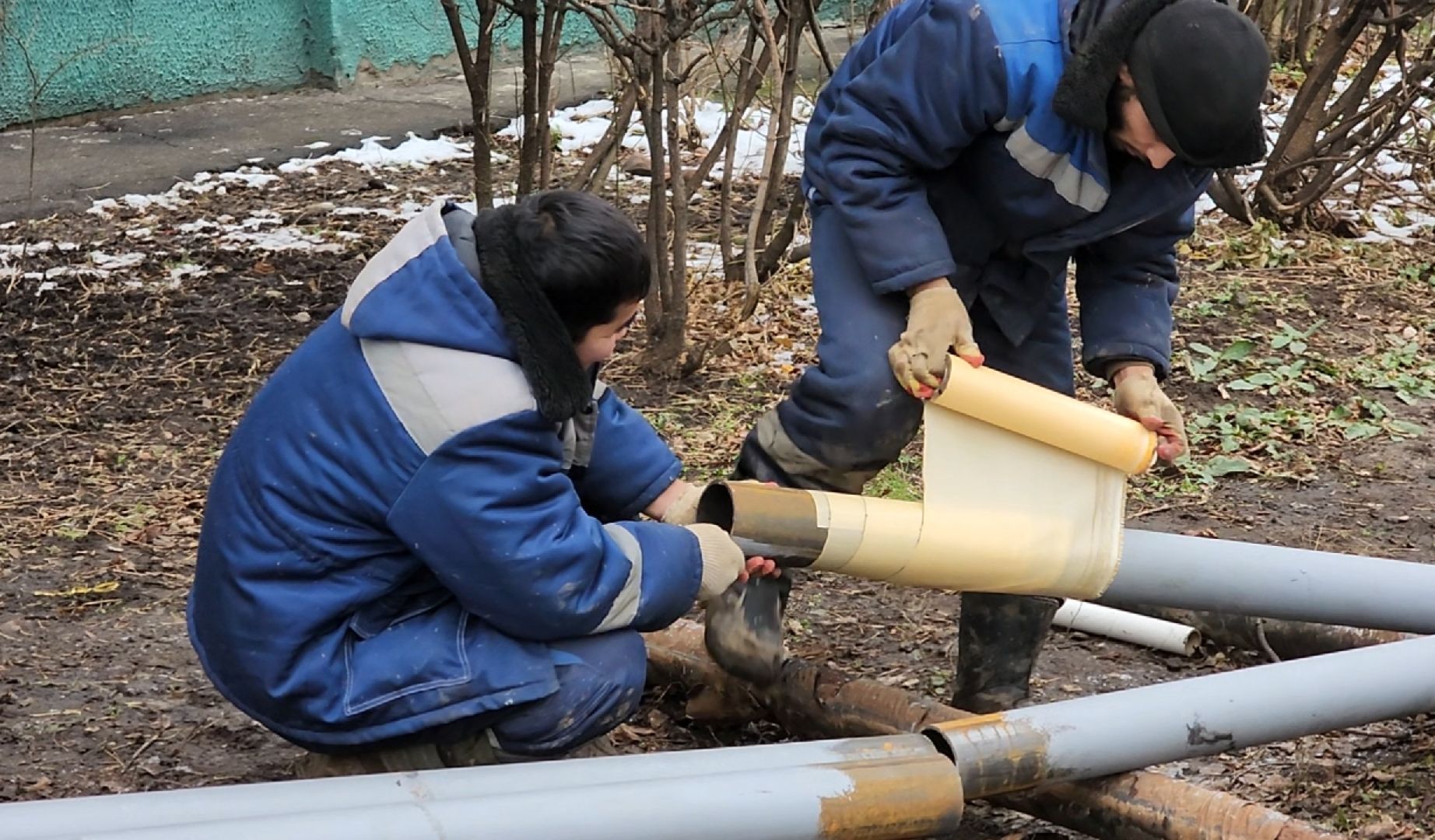 трубы, гвс, тепло, вертикалки,